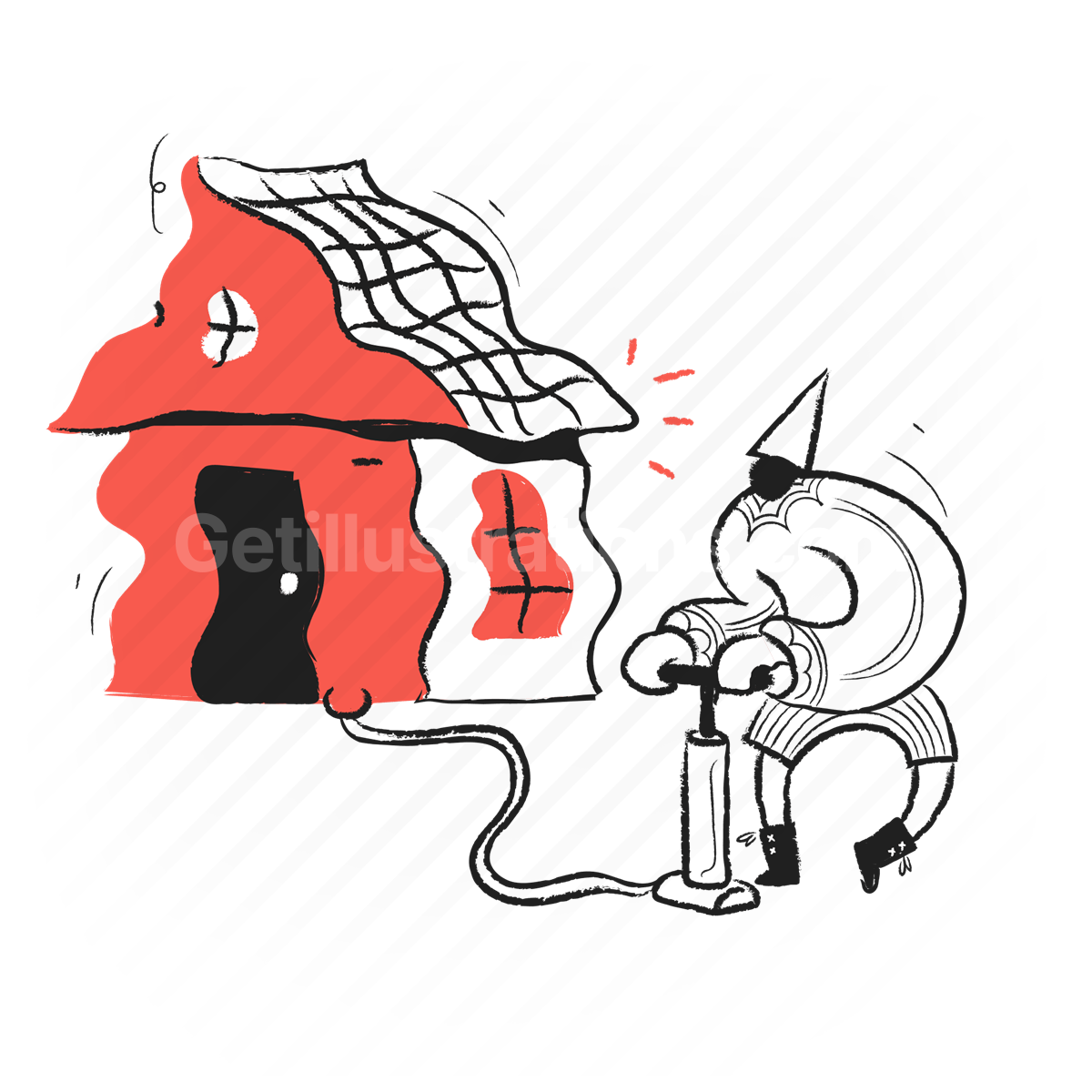 Real Estate and Architecture illustration preview image